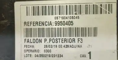 Автозапчастина б/у задній бампер для citroen c4 cactus yh01 посилання на oem iam   