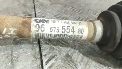 Pezzo di ricambio per auto di seconda mano trasmissione anteriore sinistra per citroen c4 picasso i monospace (ud_) 2.0 hdi 138 riferimenti oem iam 9657555480  