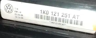 İkinci el araba yedek parçası su radyatörü için volkswagen golf v (1k1) (10.2003) blg oem iam referansları 1k0121251at  