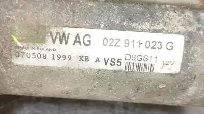 Pezzo di ricambio per auto di seconda mano motorino di avviamento per volkswagen golf v (1k1) (10.2003) blg riferimenti oem iam 02z911023g  