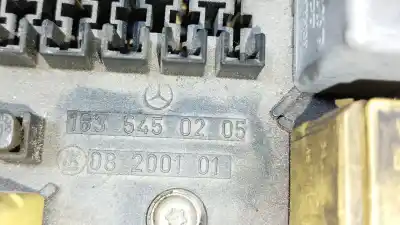 İkinci el araba yedek parçası röle/sigorta kutusu için mercedes-benz clase ml (bm 163) om 612.963 oem iam referansları 1635450205  