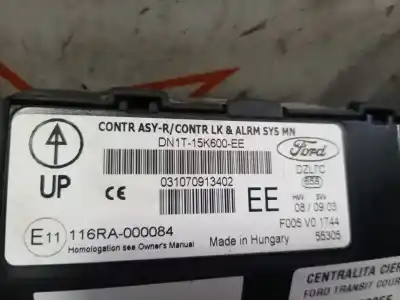 Pezzo di ricambio per auto di seconda mano quadro di chiusura per ford transit courier (c4a) ugcb riferimenti oem iam dn1t15k600ee  