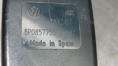Pezzo di ricambio per auto di seconda mano gancio cintura anteriore sinistro per seat altea xl (5p5, 5p8) 2.0 tdi 16v riferimenti oem iam 5p0857755  