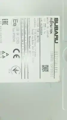 Peça sobressalente para automóvel em segunda mão sistema de áudio / rádio cd por subaru outback (b15) ee20 referências oem iam 86271al440  