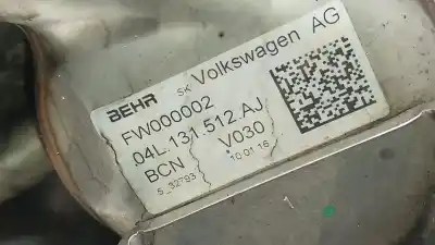 Автозапчастина б/у кулер egr для volkswagen caddy profesional (sa) (03.2015) dfs посилання на oem iam 04l131512aj  