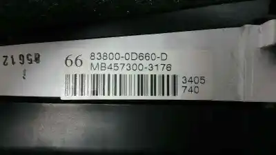 Автозапчасти б/у приборная доска за toyota yaris (ksp9/scp9/nlp9) * ссылки oem iam 838000d660d  