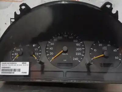 Автозапчастина б/у панель інструментів для mercedes-benz clase ml (bm 163) om 612.963 посилання на oem iam a1635404011  