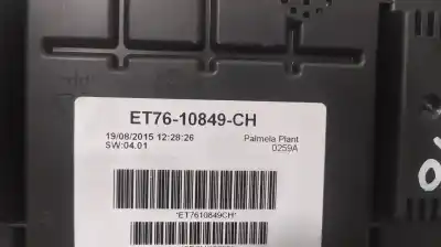 Second-hand car spare part dashboard for ford transit courier (c4a) ugcb oem iam references et7610849ch  