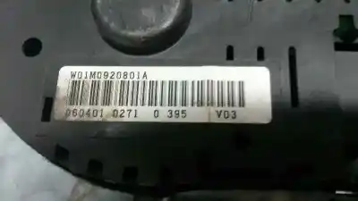 Pezzo di ricambio per auto di seconda mano pannello degli strumenti per seat toledo ii (1m2) 1.9 tdi riferimenti oem iam w01m0920801a  