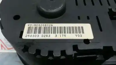 Pezzo di ricambio per auto di seconda mano pannello degli strumenti per seat toledo ii (1m2) 1.9 tdi riferimenti oem iam w01m0920802a  