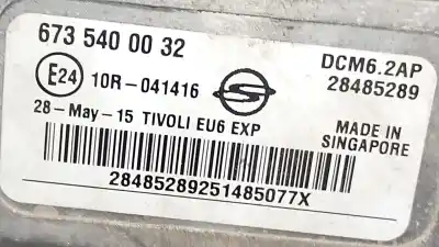 Автозапчасти б/у блок управления двигателем за ssangyong tivoli 673910 ссылки oem iam 6735400032  