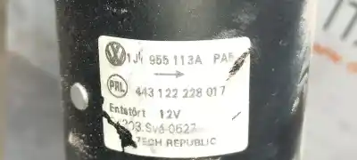 Peça sobressalente para automóvel em segunda mão motor do limpa para brisas por seat toledo ii (1m2) 1.9 tdi referências oem iam 1j1955113a  