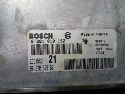 Pièce détachée automobile d'occasion calculateur moteur ecu pour citroen xsara berlina d-rhy références oem iam 0281010162  