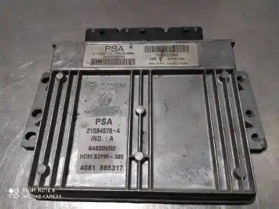 Pezzo di ricambio per auto di seconda mano centralina motore per citroen c2 (jm_) 1.4 riferimenti oem iam 9653106180