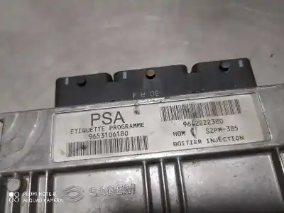 İkinci el araba yedek parçası ecu motor kontrol cihazi için citroen c2 (jm_) 1.4 oem iam referansları 9653106180  