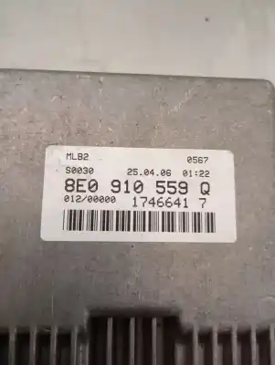 Автозапчастина б/у ебу контролер двигуна для audi a4 b7 (8ec) 3.2 fsi посилання на oem iam 8e0910559q  
