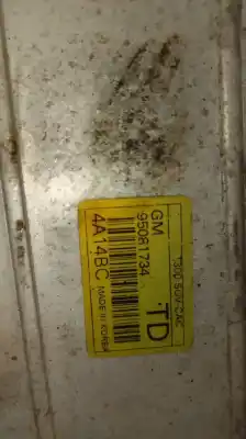 Peça sobressalente para automóvel em segunda mão intercooler por opel mokka a17dts referências oem iam 95081734  