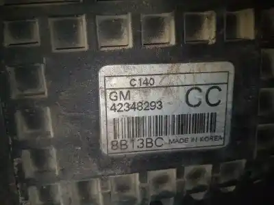 Pezzo di ricambio per auto di seconda mano intercooler per opel antara z22d1 riferimenti oem iam 42348293  