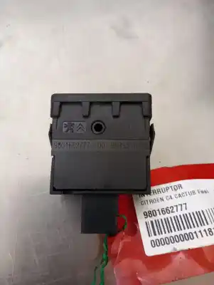 Автозапчастина б/у вимикач для citroen c4 cactus yh01 посилання на oem iam 9801662777  