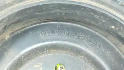 Автозапчастина б/у шків колінчастого вала для volkswagen caddy profesional (sa) (03.2015) dfs посилання на oem iam 04l105243  