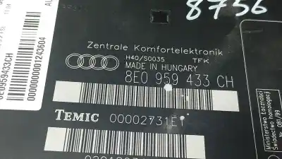 Автозапчасти б/у комфортный модуль за audi a4 b7 (8ec) 3.2 fsi ссылки oem iam 8e0959433ch  