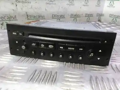 Pezzo di ricambio per auto di seconda mano Impianto Audio / Radio Cd per PEUGEOT 307 BREAK / SW (S1) 1.6 HDi Riferimenti OEM IAM 96545978XT00  