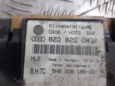 Автозапчасти б/у отопление / кондиционирование воздуха за audi a2 (8z0) 1.4 tdi ссылки oem iam 8z0820043  5hb00818500