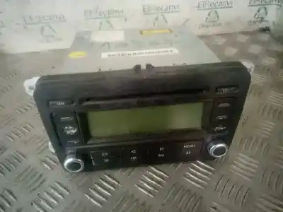 Tweedehands auto-onderdeel Audiosysteem / Radio-cd voor VOLKSWAGEN GOLF V (1K1) (10.2003) BKD OEM IAM-referenties 1K0035186P  