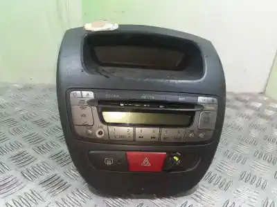 Автозапчасти б/у аудиосистема / радио cd за peugeot 107 (pm_, pn_) 1.4 hdi ссылки oem iam 861200h010
