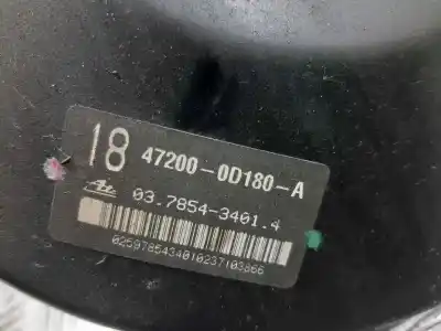 Автозапчастина б/у гальмівний серво для toyota yaris (ksp9/scp9/nlp9) básico посилання на oem iam 472000d180a  03785434014