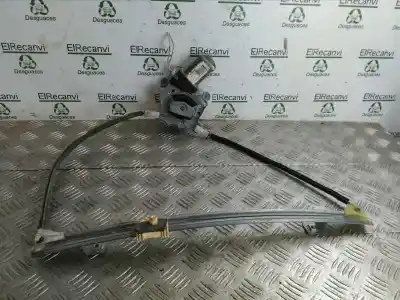 Peça sobressalente para automóvel em segunda mão elevador de vidros dianteira esquerda por renault clio ii fase ii (b/cb0) base authentique 75 cv / 55 kw referências oem iam 400733b  2 pins