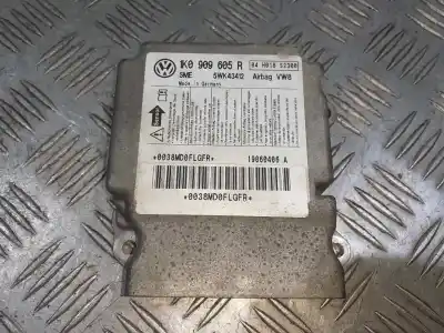 Peça sobressalente para automóvel em segunda mão centralina de airbag por volkswagen golf v berlina (1k1) conceptline (e) referências oem iam 1k0909605r