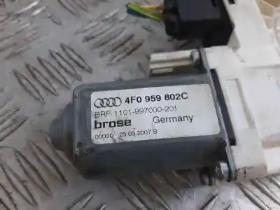 Peça sobressalente para automóvel em segunda mão motor elevador vidro traseiro direito por audi a6 c6 (4f2) 2.7 tdi referências oem iam 4f0959802c  