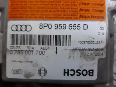Автозапчастина б/у блок управління подушками безпеки для audi a3 (8p) 2.0 fsi ambiente посилання на oem iam 8p0959655d  0285001700 Автозапчастина б/у блок управління подушками безпеки для audi a3 (8p) 2.0 fsi ambiente посилання на oem iam 8p0959655d  0285001700