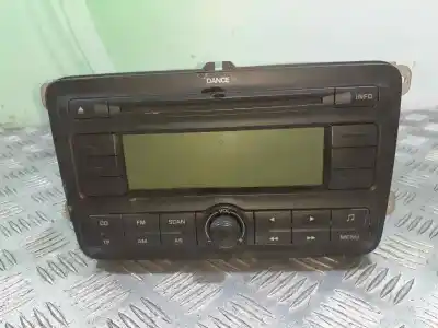 Second-hand car spare part audio system / radio cd for skoda fabia (6y2/6y3) urban line oem iam references 5j0035161 Second-hand car spare part audio system / radio cd for skoda fabia (6y2/6y3) urban line oem iam references 5j0035161