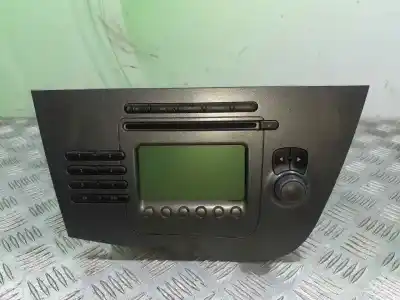Second-hand car spare part Audio System / Radio Cd for SEAT LEON (1P1) FR OEM IAM references 1P1035186B  7646546366
