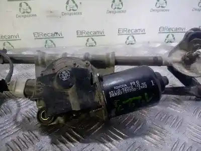Pezzo di ricambio per auto di seconda mano tiranti e motorino del tergicristallo anteriore per toyota yaris (ncp1/nlp1/scp1) 1.4 d-4d linea luna riferimenti oem iam 8511052010  