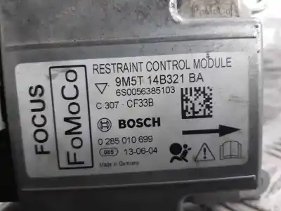 Peça sobressalente para automóvel em segunda mão centralina de airbag por ford focus lim. (cb4) titanium referências oem iam 9m5t14b321ba  0285010699