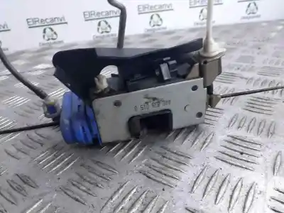 Second-hand car spare part rear left door lock for audi a3 (8l) 1.9 tdi oem iam references 4a0839015d  