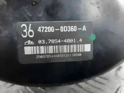 Pièce détachée automobile d'occasion servo frein pour toyota yaris (_p9_) 1.33 vvt-i (nsp90_) références oem iam   