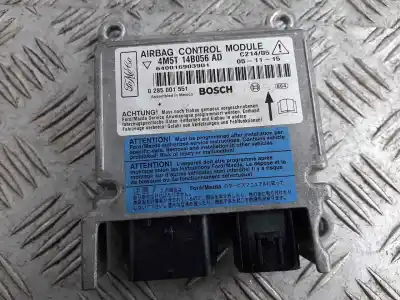 Автозапчастина б/у блок управління подушками безпеки для ford focus c-max (cap) ambiente (d) посилання на oem iam 4m5t14b056ad  0285001551