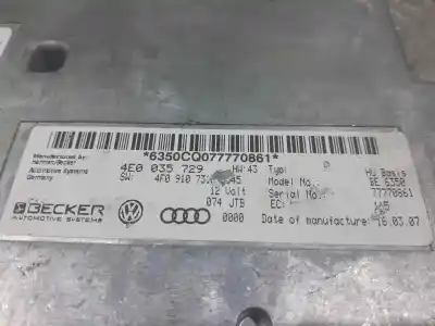 Second-hand car spare part electronic module for audi a6 c6 (4f2) 2.4 oem iam references 4e0035729 4f0910732 77770861