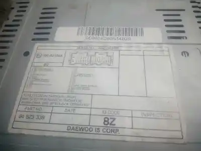 Second-hand car spare part audio system / radio cd for chevrolet aveo ls oem iam references 96823339 de0018z00a34028 agc9232rt