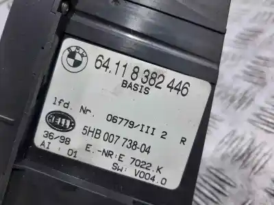 Peça sobressalente para automóvel em segunda mão comando de sofagem (chauffage / ar condicionado)  por bmw serie 3 berlina (e46) 320i referências oem iam 64118382446