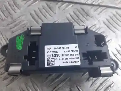 Автозапчасти б/у сопротивление нагреву за CITROEN C4 PICASSO I MONOSPACE (UD_) 1.6 HDI ссылки OEM IAM 9654652480 F011500015 A43100500
