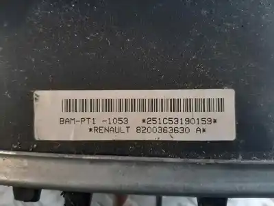 Автозапчастина б/у передня ліва подушка безопасности для renault clio iii pack authentique посилання на oem iam 8200363630  