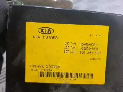 Peça sobressalente para automóvel em segunda mão centralina do motor por kia picanto 1.0 concept referências oem iam 9540007610  3608761000