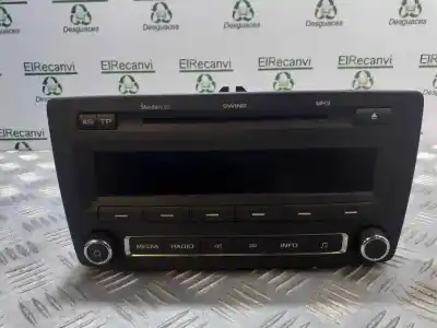 Second-hand car spare part AUDIO SYSTEM / RADIO CD for SKODA YETI (5L)  OEM IAM references 1Z0035161G  