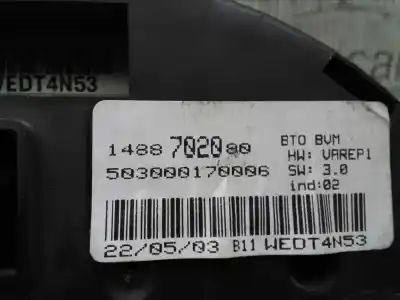 Peça sobressalente para automóvel em segunda mão display gps / multimídia por citroen c8 2.2 hdi 16v premier ii referências oem iam 1488702080  