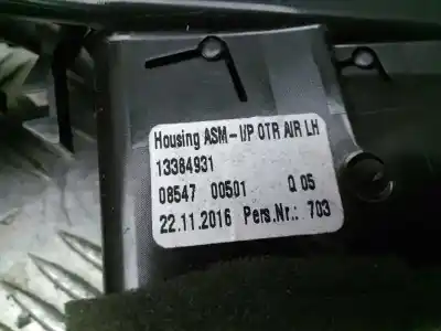 Second-hand car spare part air ventilation grille for opel corsa e edition oem iam references 13384931  